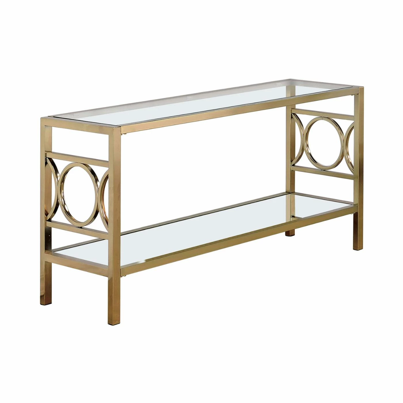 Brand new 👏 Metal Furniture Of America Nadya Circle Accented Sofa Table ⭐ - Image 2