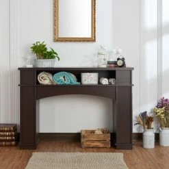 Flash Sale 🎁 Wood Furniture Of America Rosebud Contemporary 1-Shelf Console Table 🤩 8 Flash Sale 🎁 Wood Furniture Of America Rosebud Contemporary 1-Shelf Console Table 🤩 -Convenience Concepts Shop inuseENLB5434