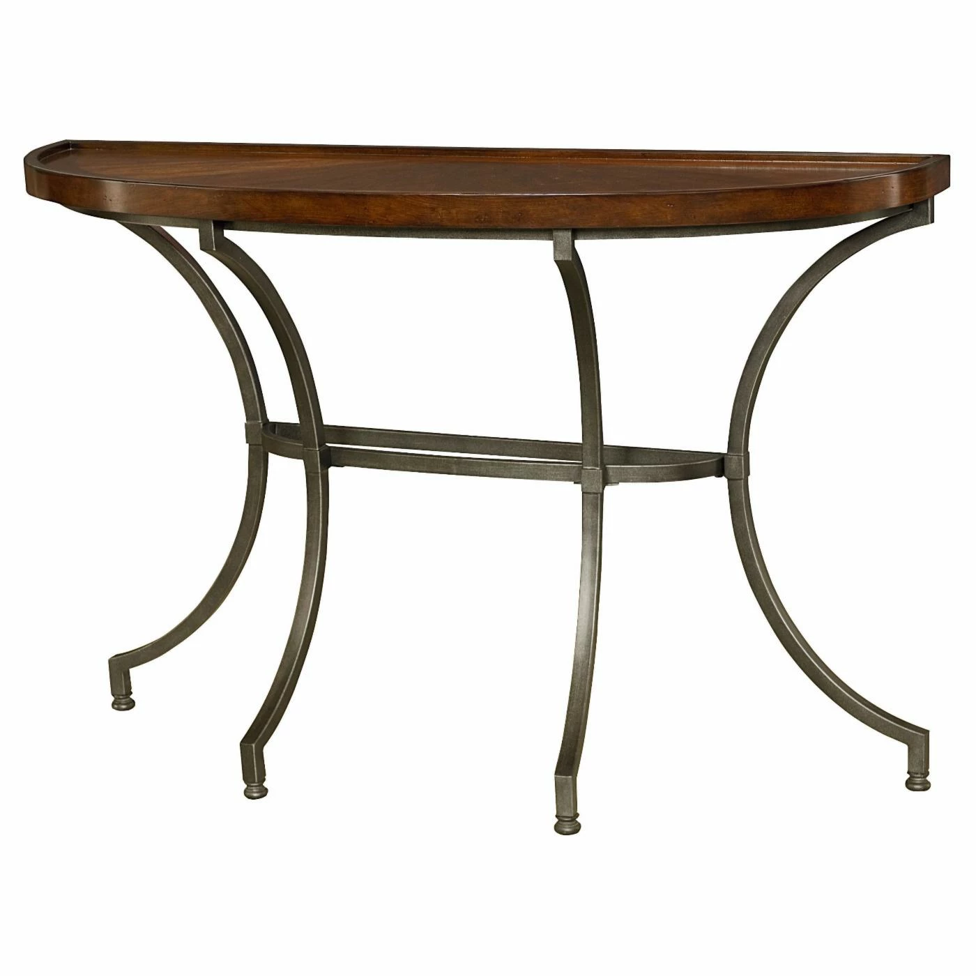 Coupon ๐ Metal Hammary Barrow Sofa Table - Mahogany โจ - Image 2