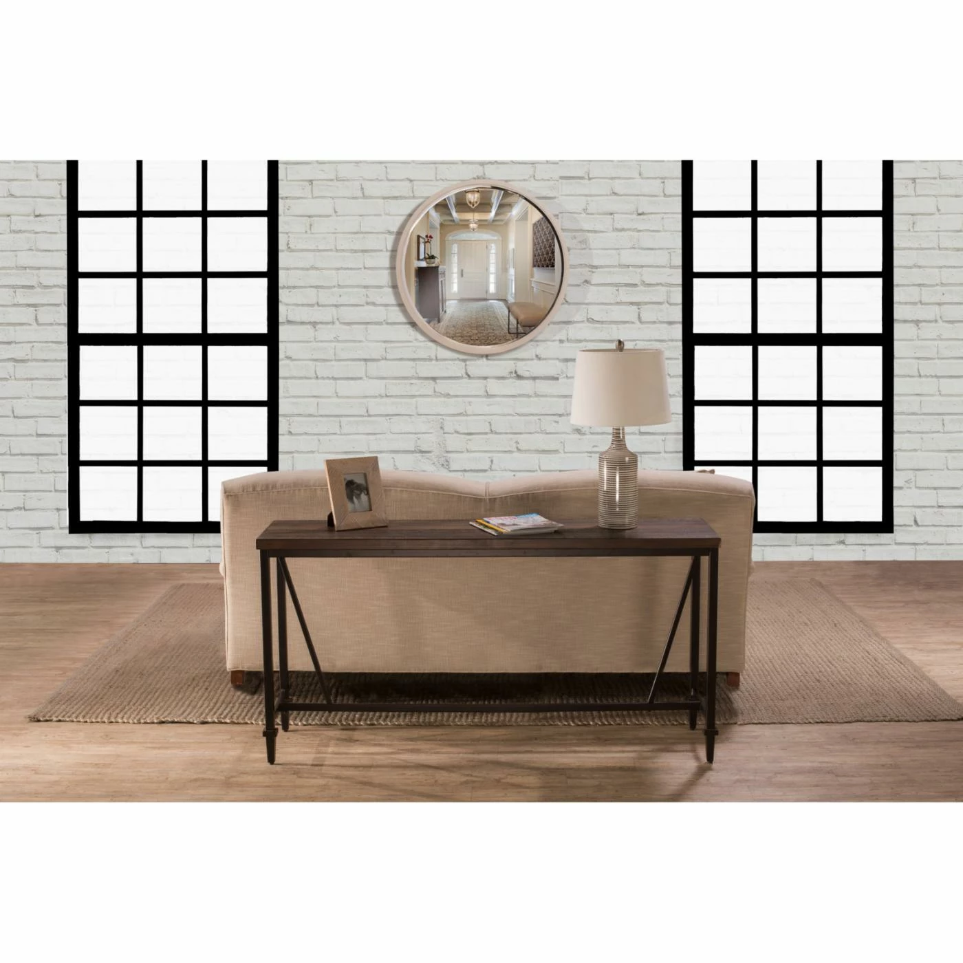 Flash Sale ⭐ Metal Hillsdale Furniture Trevino Sofa Table 🎁 - Image 2