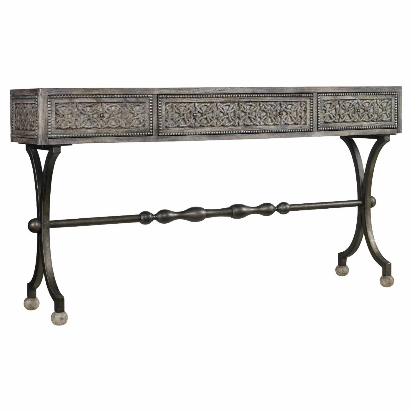 Cheapest βοΈ Metal Hooker Furniture Melange Ravenna Console Table π - Image 2