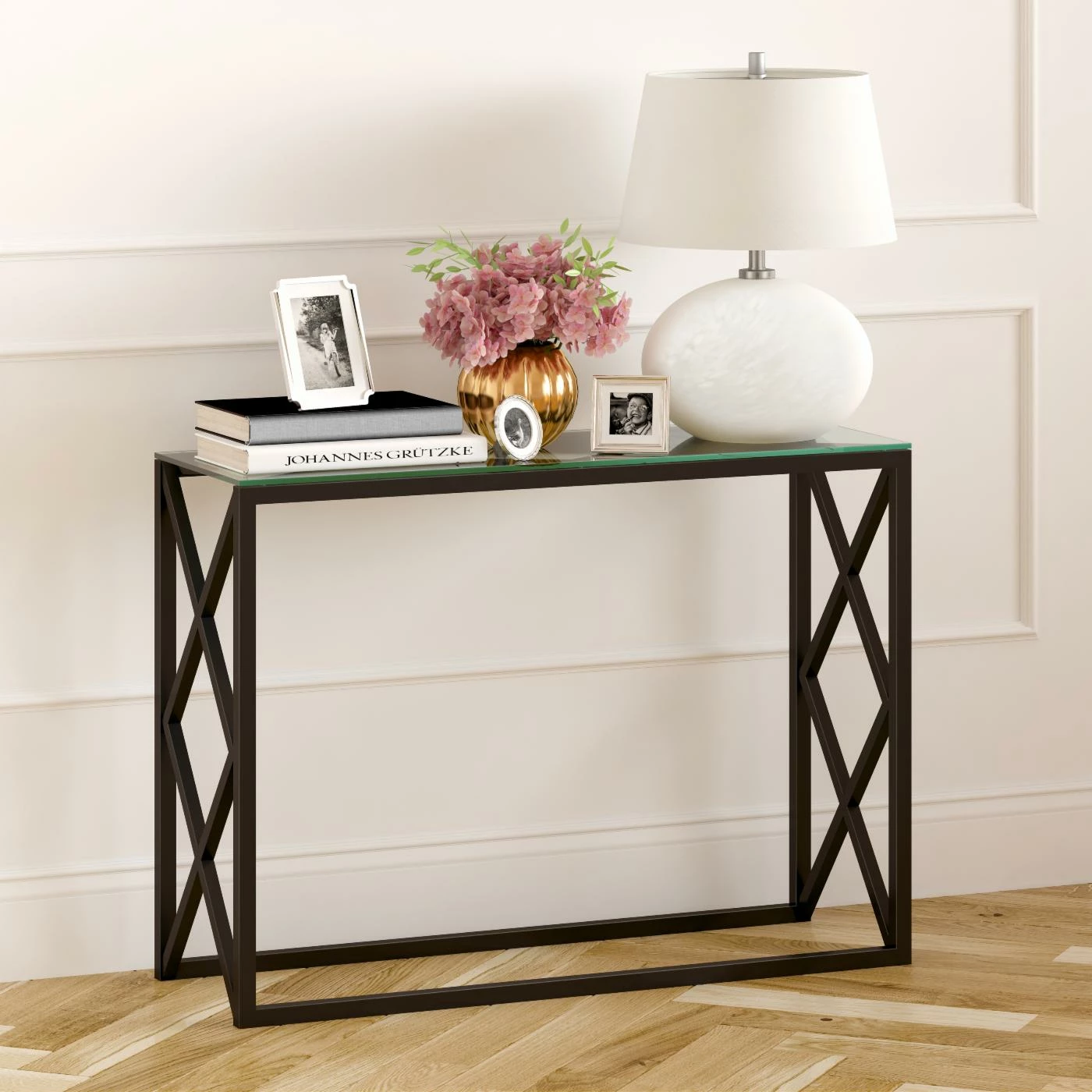 Budget 🔔 Hudson & Canal Metal Hudson & Canal Dixon Console Table 🔥 - Image 2