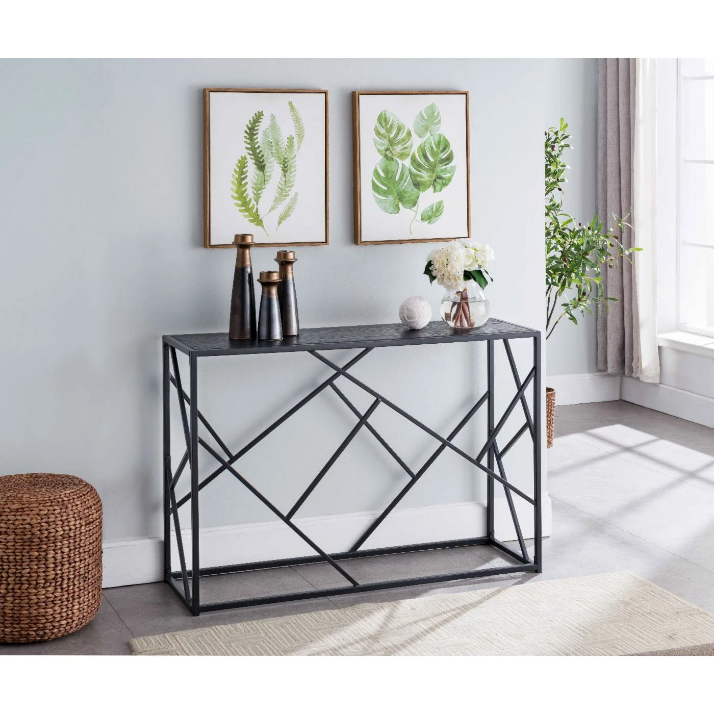 Coupon ๐คฉ Resin K And B Furniture Contemporary Collection Console Table โจ - Image 2