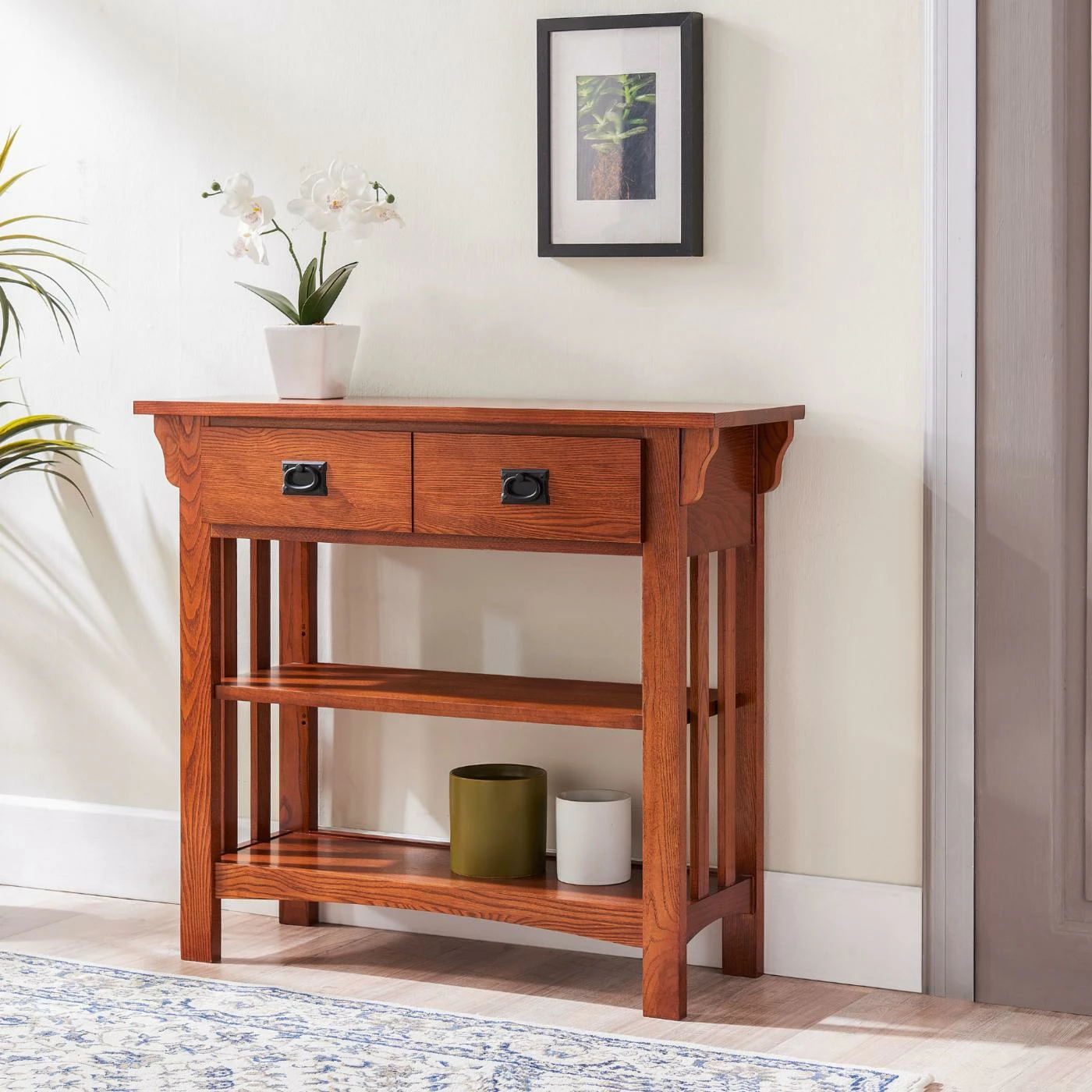 Promo π Wood Leick Home Mission Console Table π₯ - Image 2