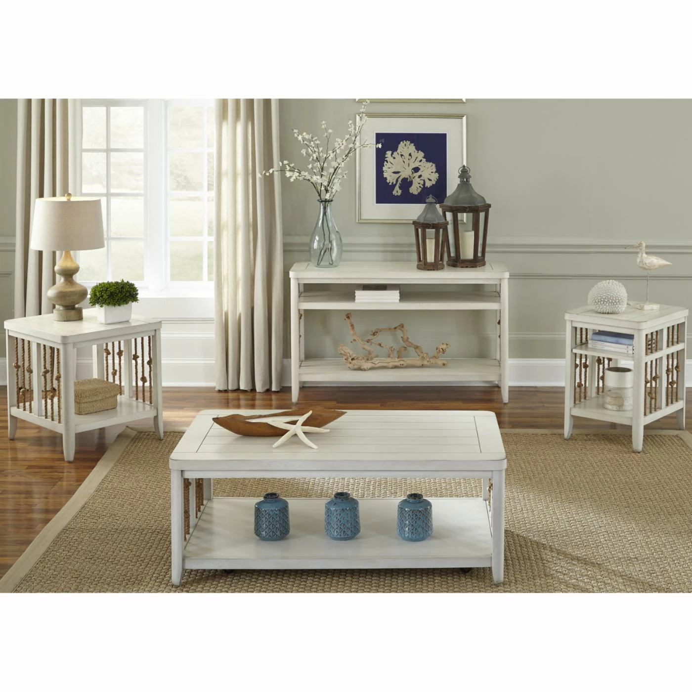 Cheap π₯° Liberty Furniture Industries Wood Liberty Furniture Dockside II Sofa Table β - Image 2