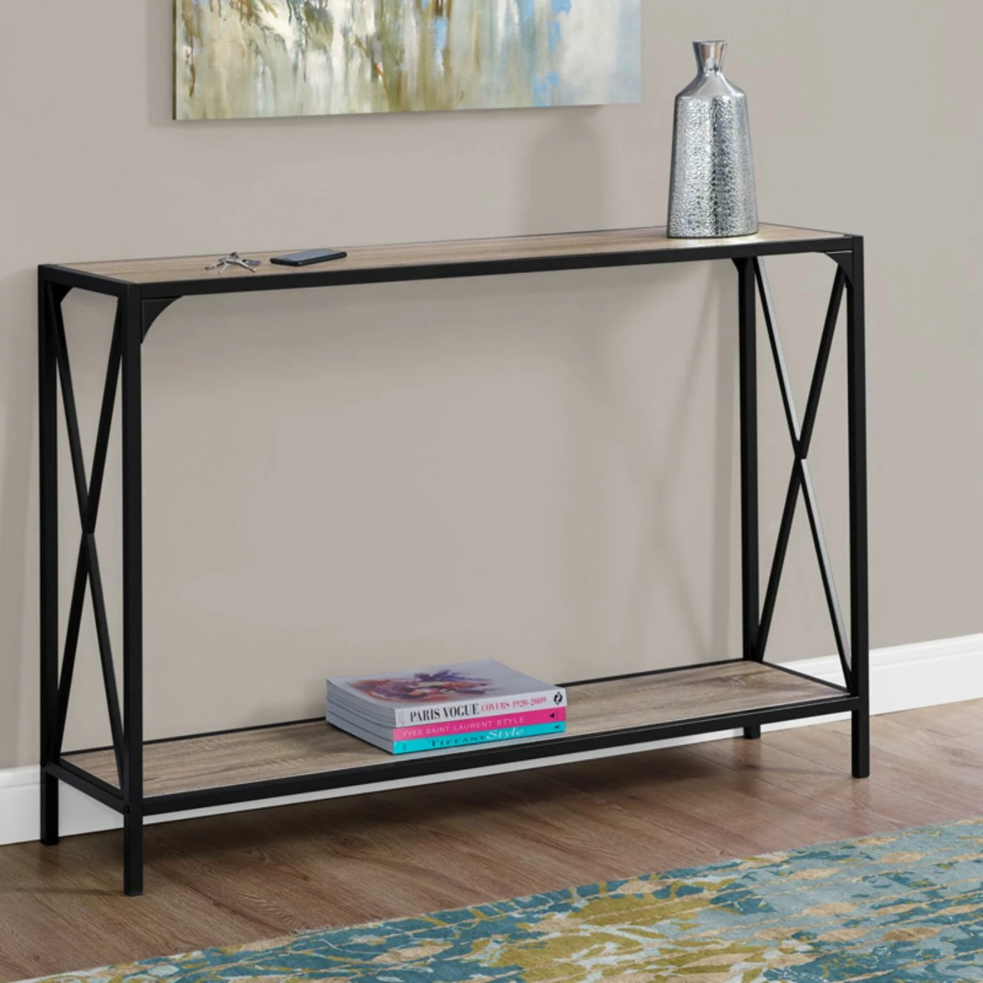 Top 10 β¨ Metal Monarch Specialties Rectangular Cross Leg Console Table π - Image 2
