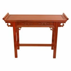 Alternative view of Cheapest 😍 Oriental Furniture Rosewood Qing Hall Table ⌛