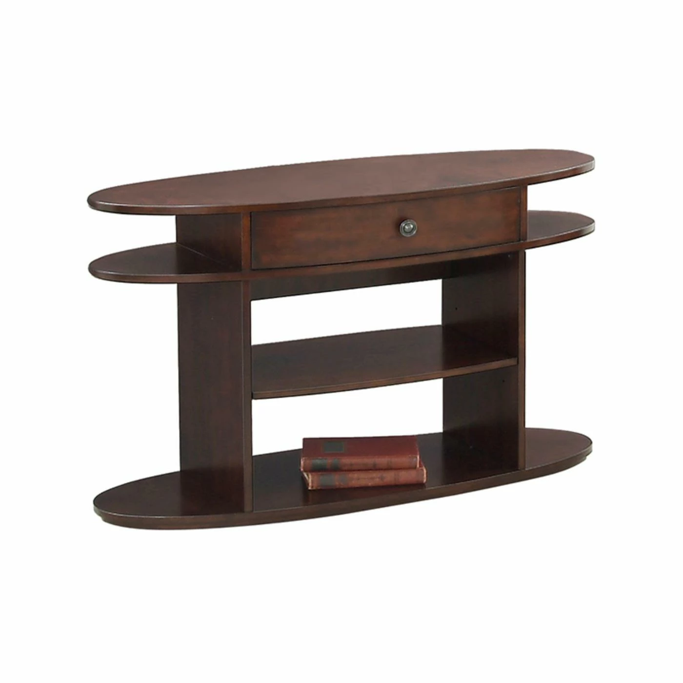 Buy 🎉 Wood Progressive Furniture Sofa/Console Table - Dark Cherry And Birch 🔥 - Image 2