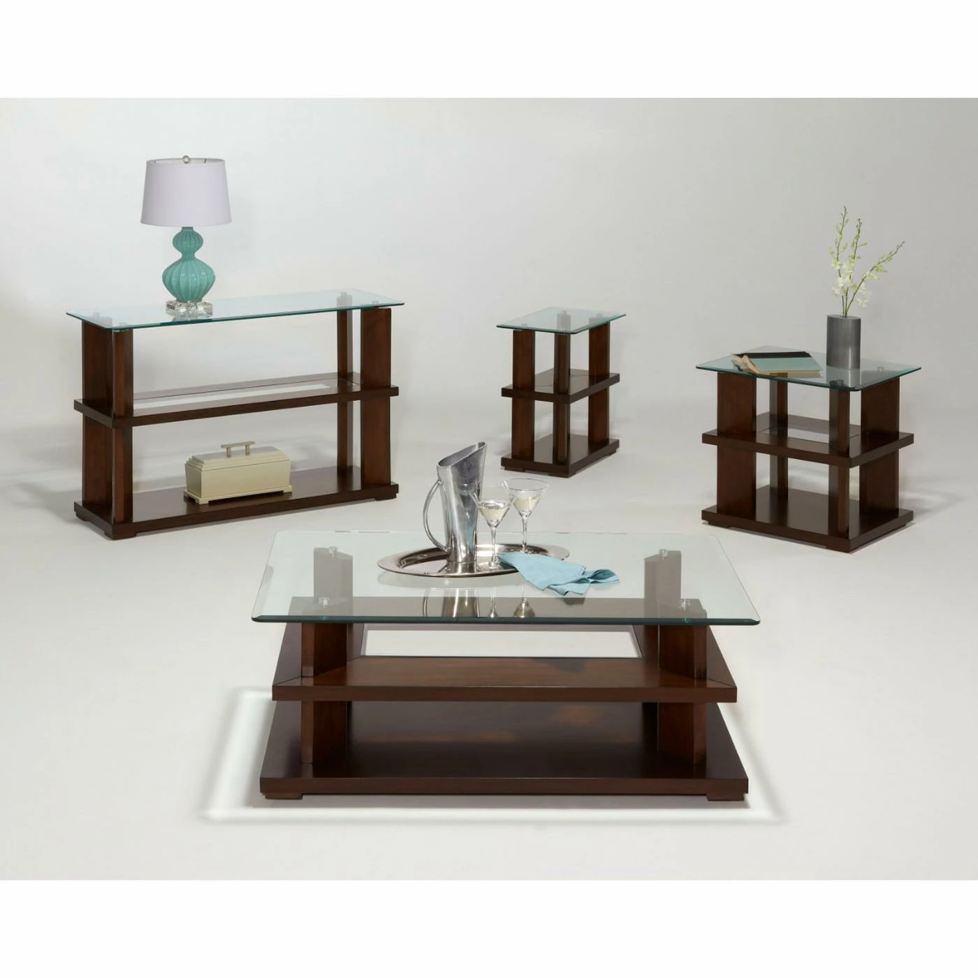 Deals 🔥 Wood Progressive Furniture Delfino Console Table 😀 - Image 2