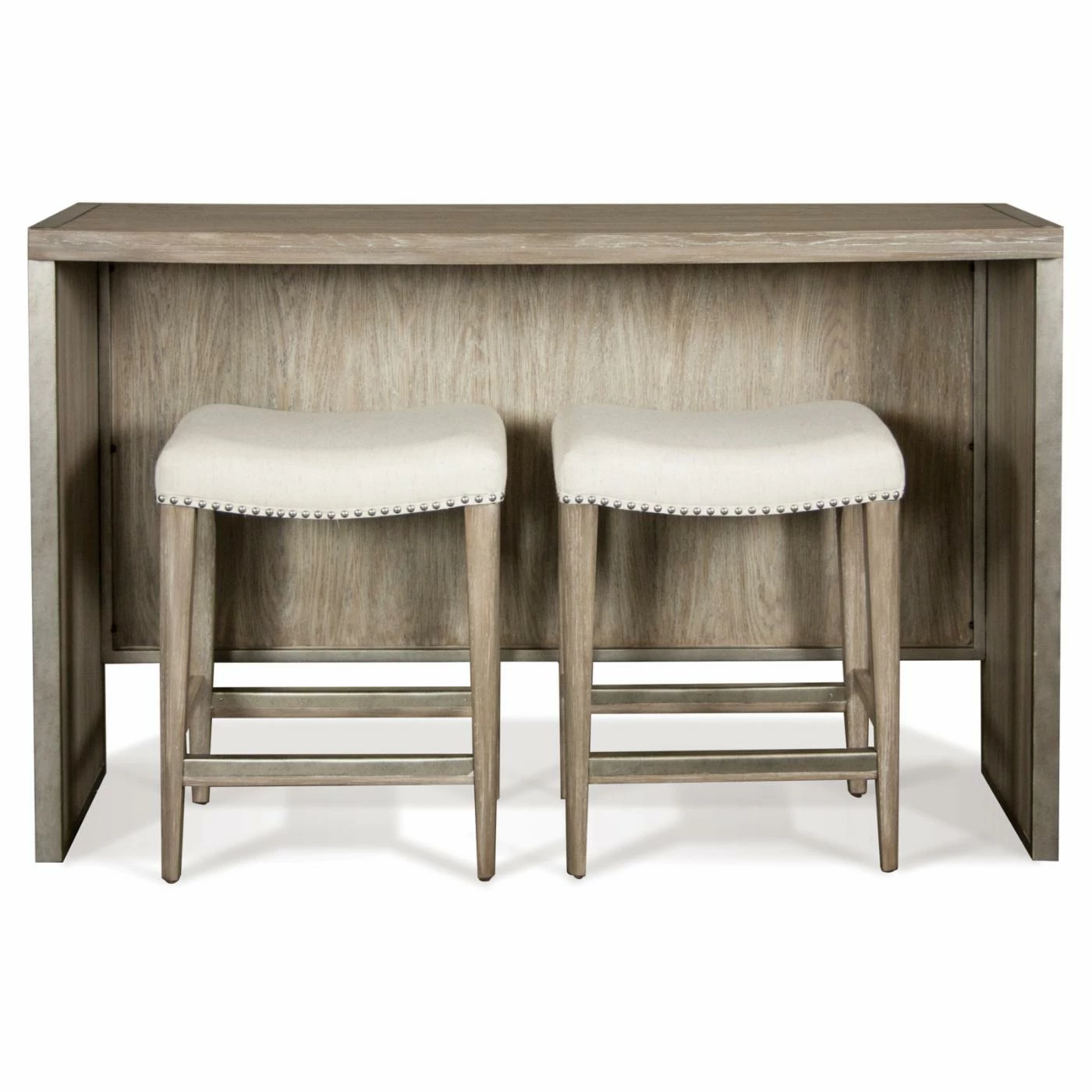 Best Pirce π Metal Riverside Furniture Sophie Console Table With Stools π - Image 2