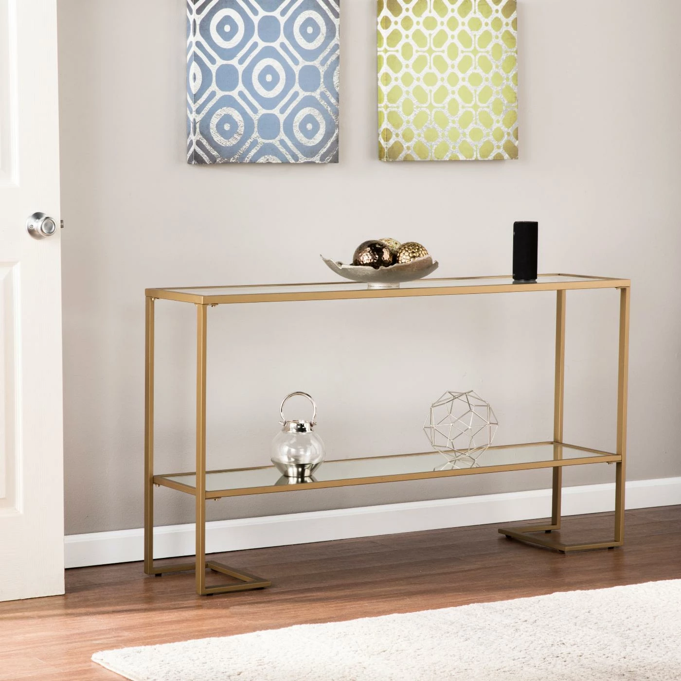 Cheapest ๐คฉ Metal Southern Enterprises Horten Narrow Console Table ๐ - Image 2