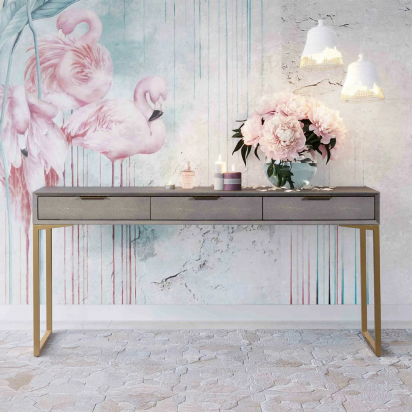 Coupon β¨ Metal TOV Furniture Pesce Console Table π₯ - Image 2