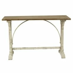 Alternative view of Discount 🎉 Tripar Wood Farmhouse Console Table 🔔