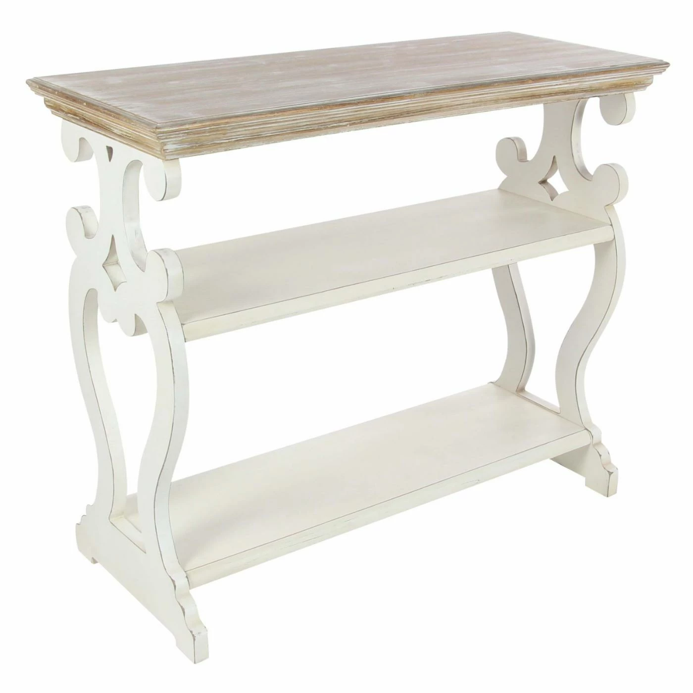 Top 10 π₯ DecMode Wood Decorative Console Table - White π - Image 2