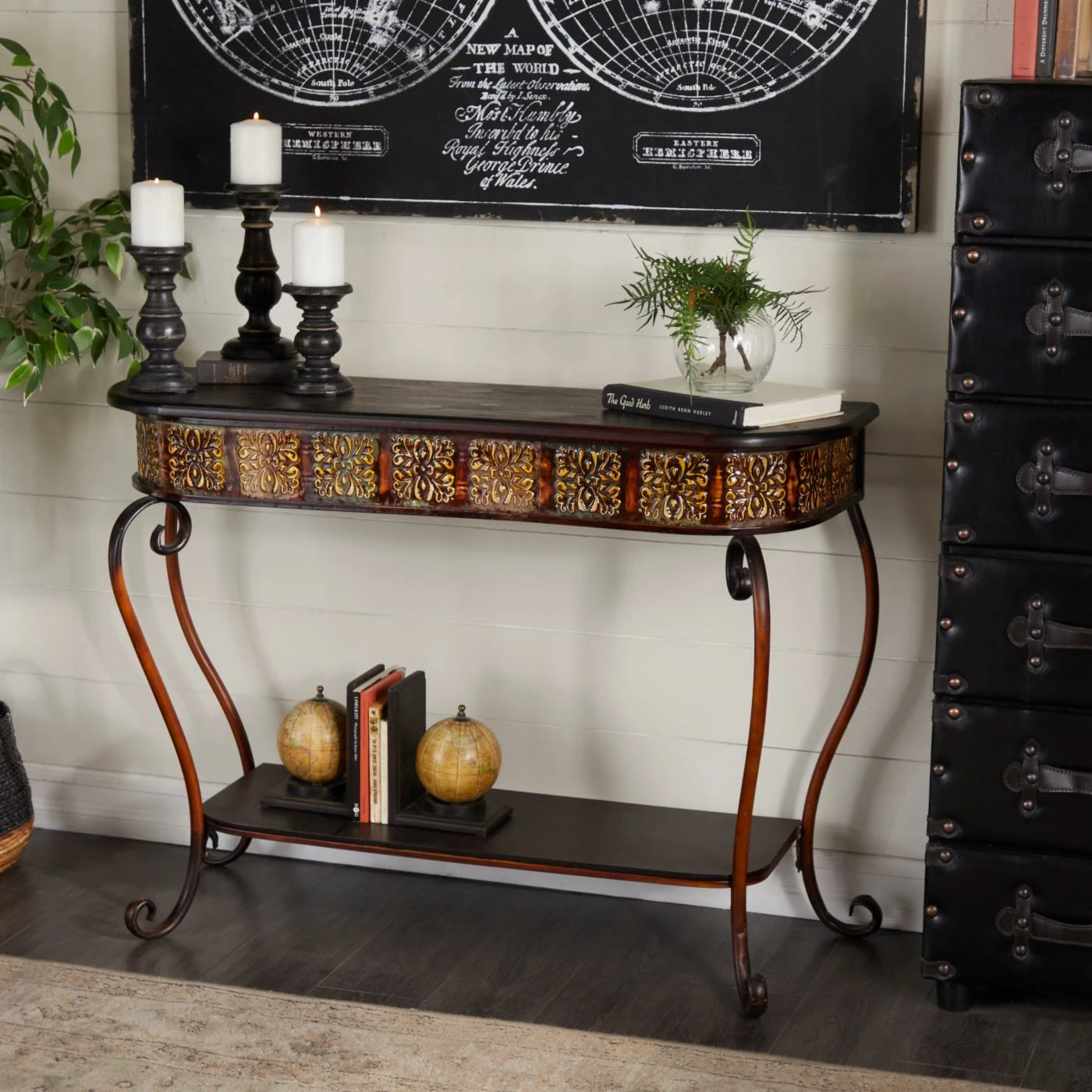 Wholesale π€© Metal DecMode Traditional Ornate Console Table π₯° - Image 2