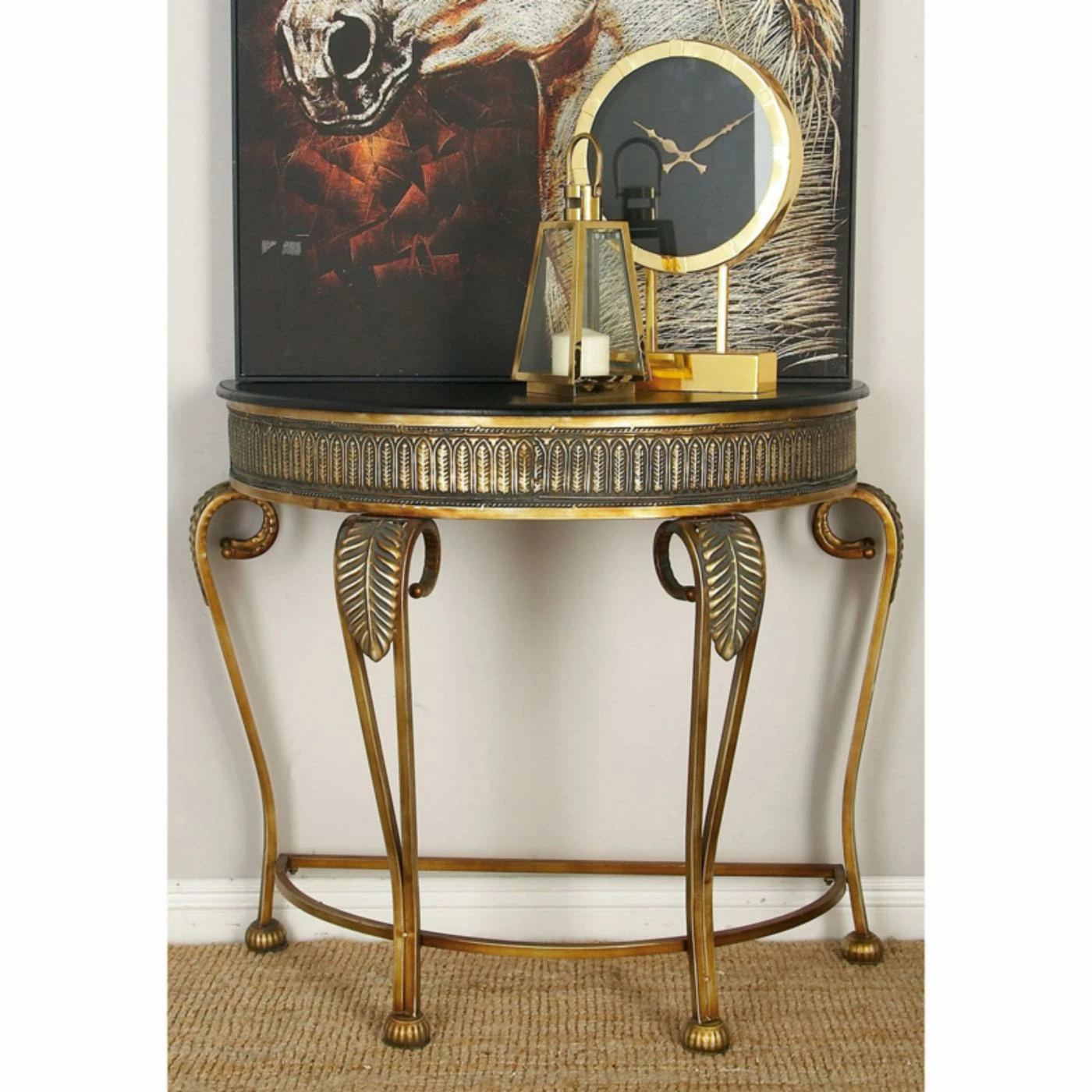 Discount βοΈ DecMode Metal Console Table π - Image 2