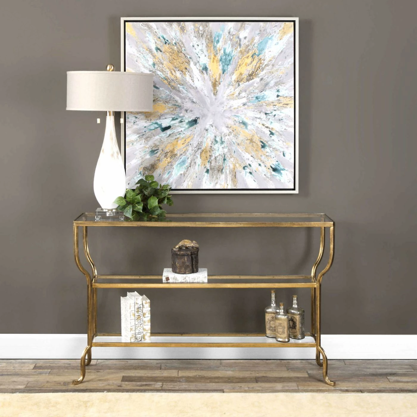 Brand new 🔥 Metal Uttermost Deline Console Table 💯 - Image 2