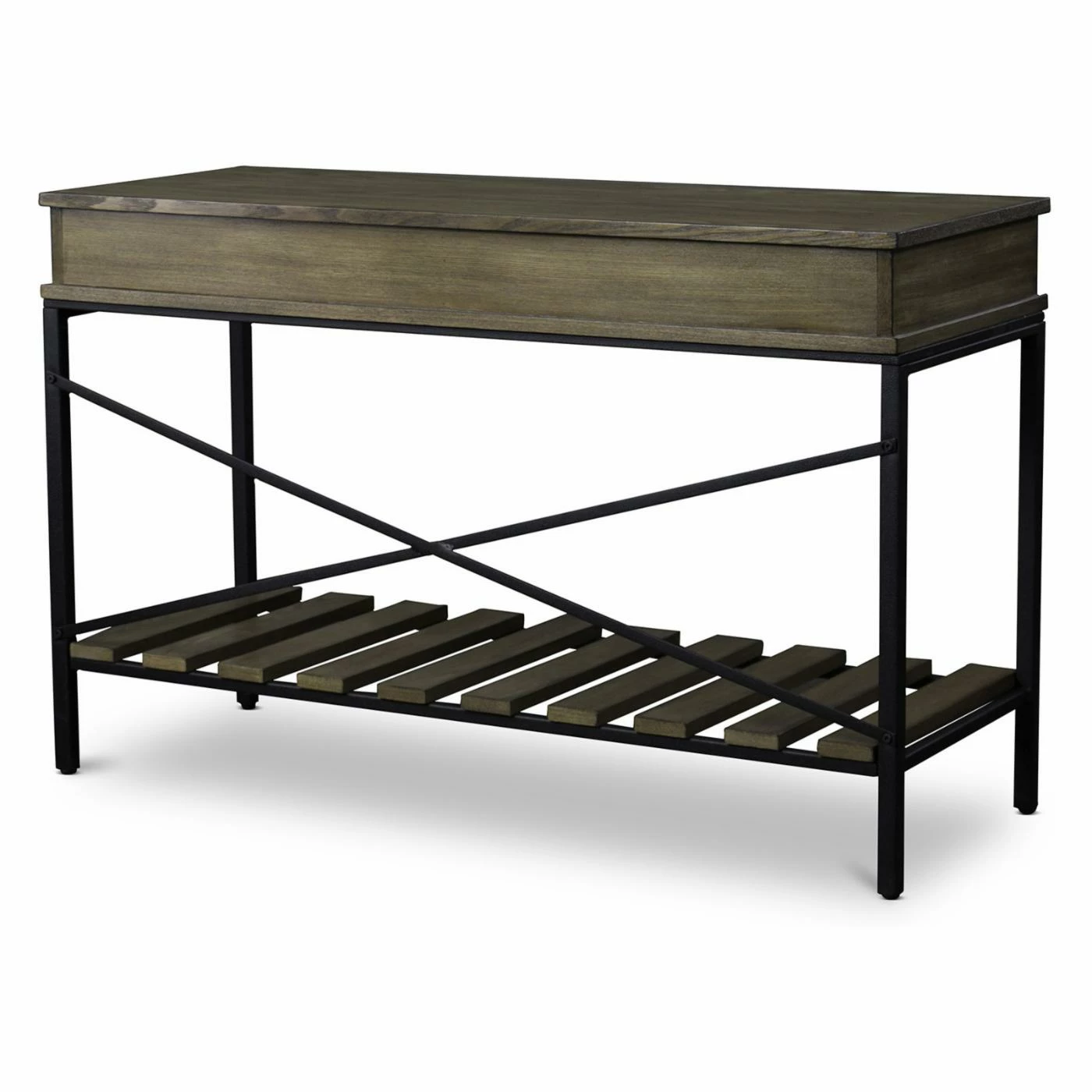 Discount 🎉 Metal Baxton Studio Newcastle Console Table 🥰 2 Discount 🎉 Metal Baxton Studio Newcastle Console Table 🥰 - Image 2