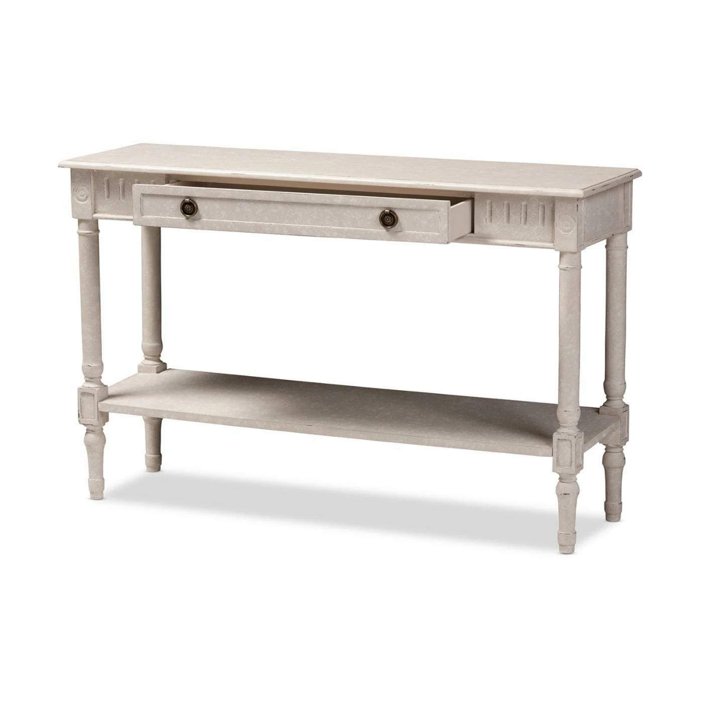 Best deal ๐ Wood Baxton Studio Ariella Country Cottage 1 Drawer Console Table ๐ - Image 2