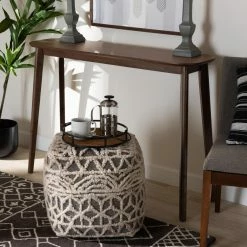 Alternative view of Coupon 🛒 Wood Baxton Studio Wendy Slim Console Table 💯