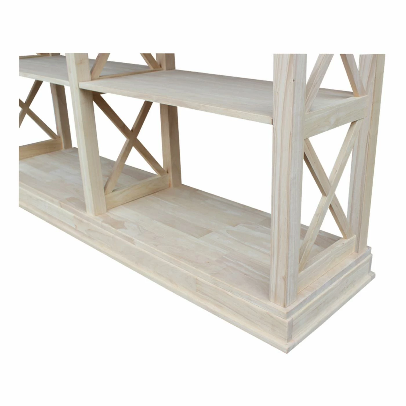 New 🤩 Wood International Concepts Hampton Sofa Table With Shelves ⭐ 2 New 🤩 Wood International Concepts Hampton Sofa Table With Shelves ⭐ - Image 2
