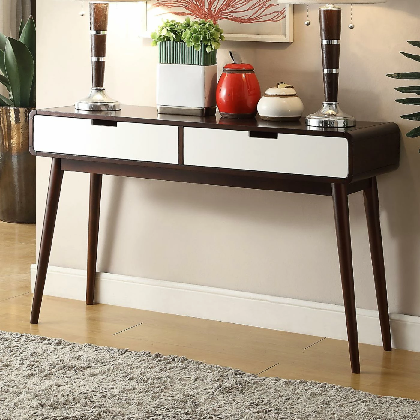 New β¨ Acme Furniture Wood ACME Christa Sofa Table π