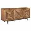 Best deal 🥰 Wood Signature Design By Ashley Fair Ridge 72 In. Three Door Accent Cabinet 😀