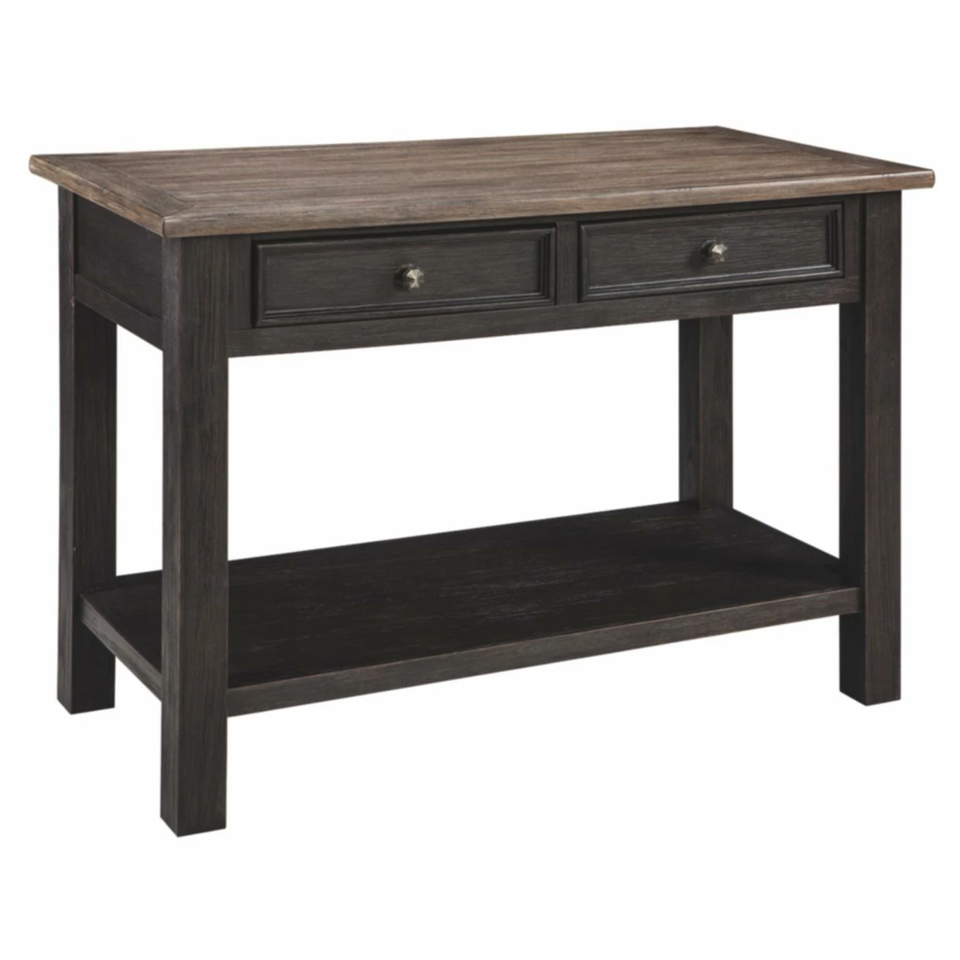 Discount 😍 Wood Signature Design By Ashley Tyler Creek Rectangular 2 Drawer Sofa Table 🎉 1 Discount 😍 Wood Signature Design By Ashley Tyler Creek Rectangular 2 Drawer Sofa Table 🎉