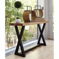 Brand new 🔔 Metal Signature Design By Ashley Wesling Sofa Table 😍