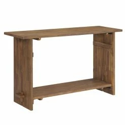 Discount 🔔 Alaterre Furniture Bethel Acacia Wood 52 In. W Console, Natural 🛒