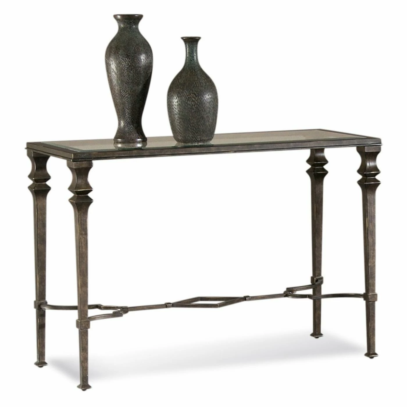 Promo ❤️ Bassett Mirror Company Metal Bassett Mirror Lido Console Table ❤️