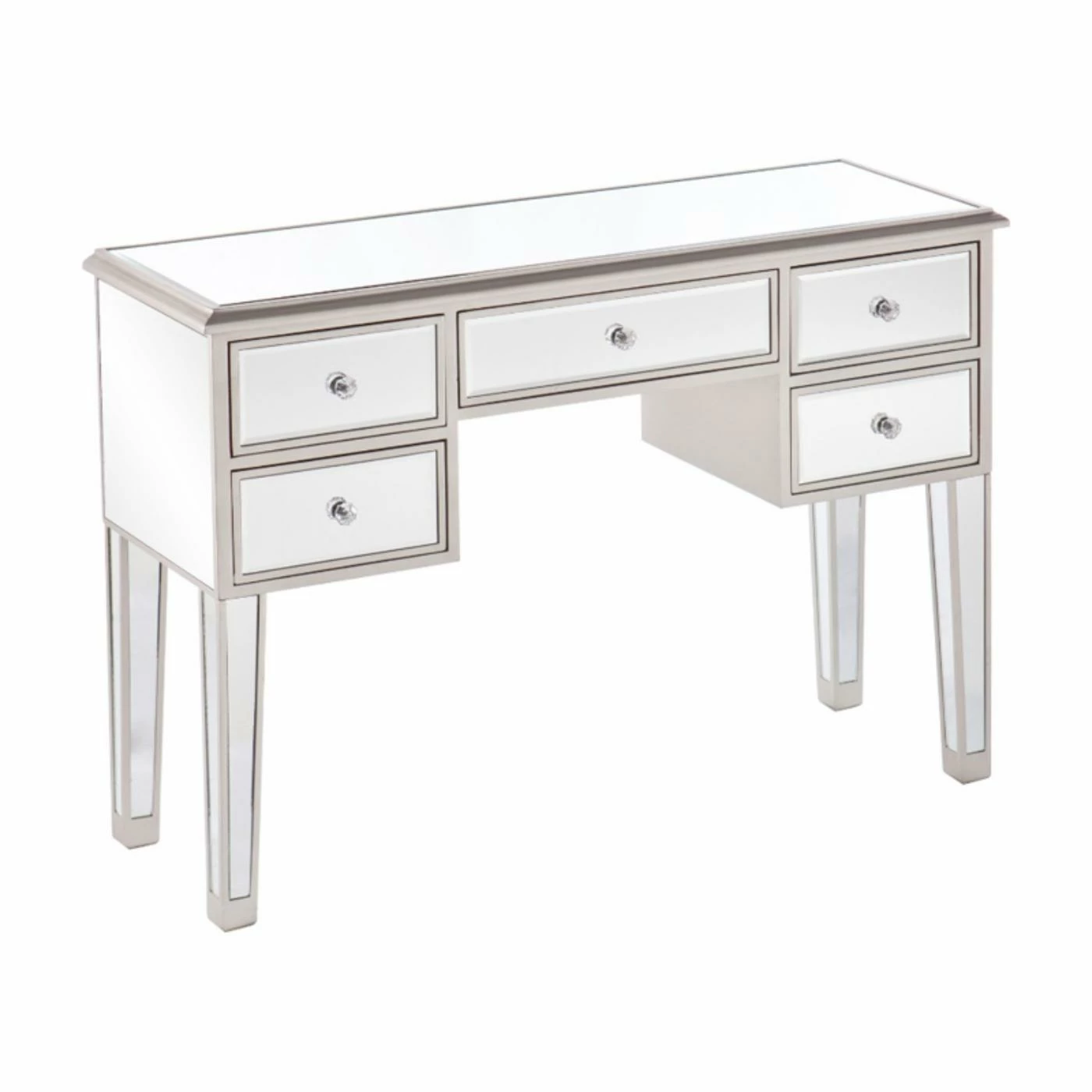 Coupon π Metal Benzara Mirrored Console Table π