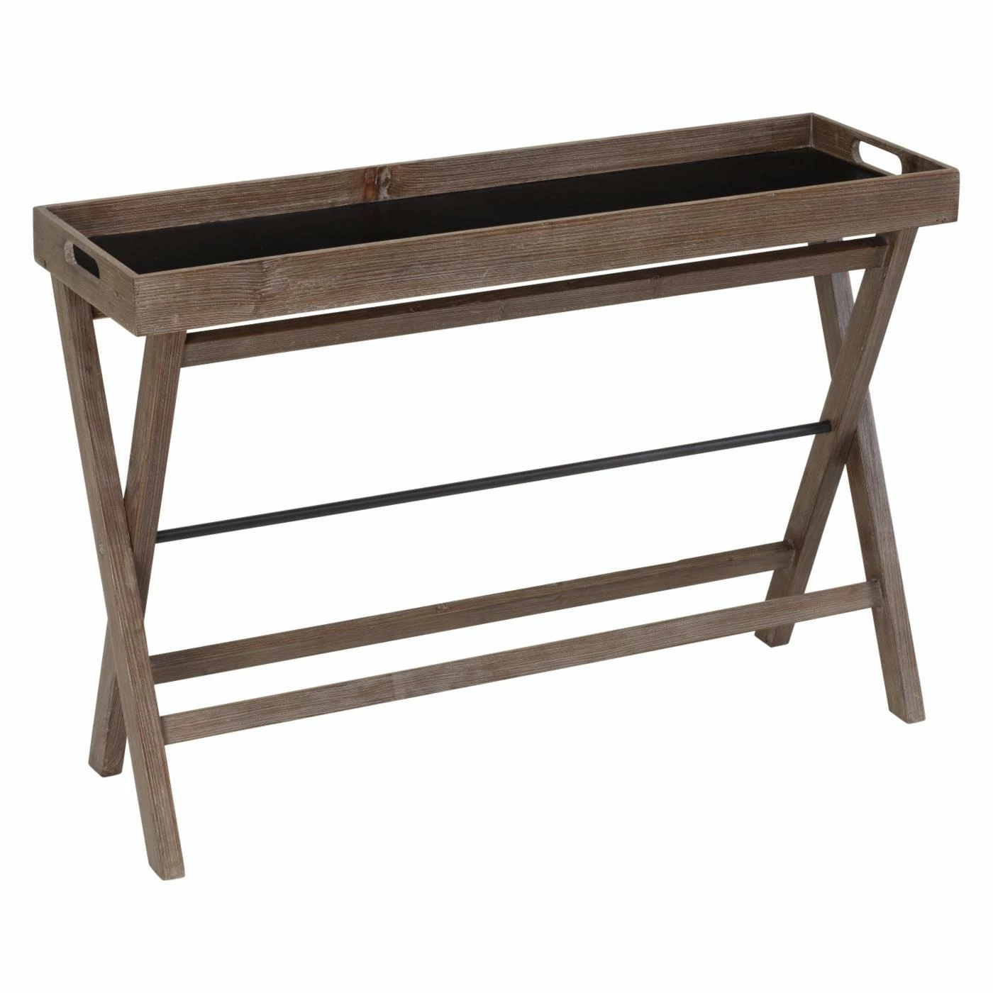 Wholesale ⭐ Wood Burnham Home Designs Nathaniel Console Table ❤️ 1 Wholesale ⭐ Wood Burnham Home Designs Nathaniel Console Table ❤️
