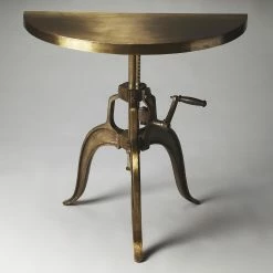 Top 10 👍 Butler Specialty Butler Garrison Industrial Chic Demilune Console Table - Metalworks 😉