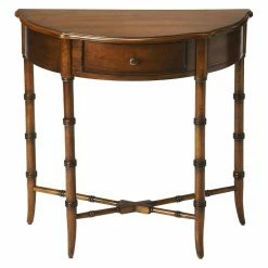 Brand new 🤩 Wood Butler Specialty Skilling Demilune Console Table 🔔