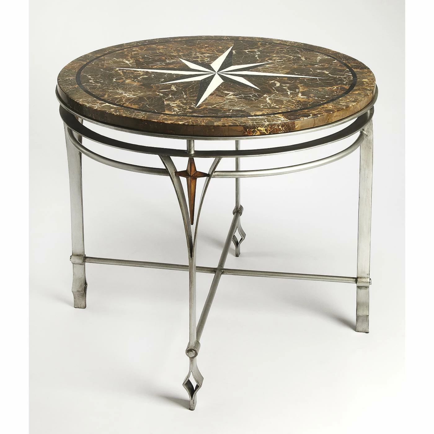 Buy ๐ Round Butler Specialty Regina Fossil Foyer Table ๐ 1 Buy ๐ Round Butler Specialty Regina Fossil Foyer Table ๐