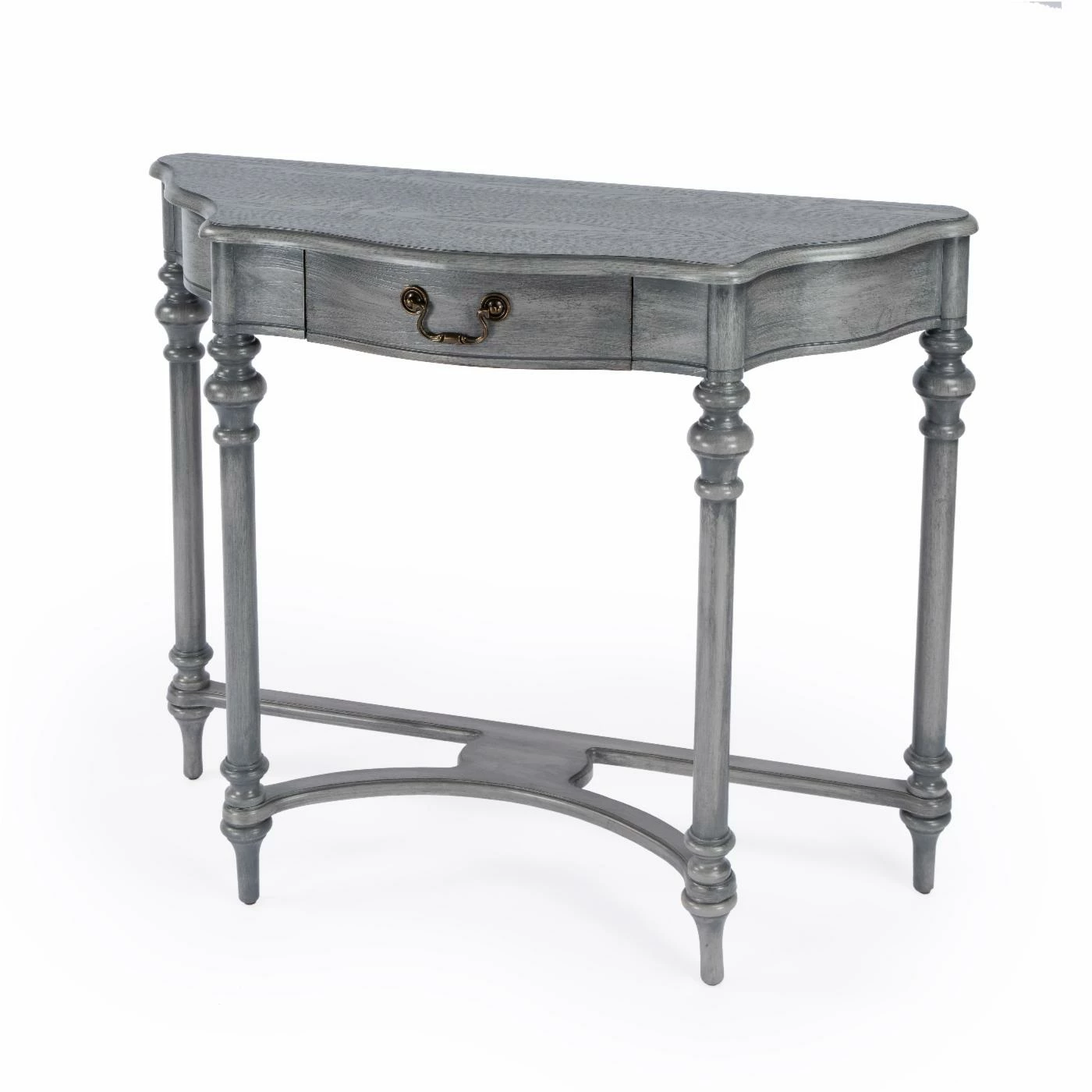 Top 10 โ Butler Specialty Wood Butler Morency Demilune 1 Drawer Console Table - Powder Gray ๐ 1 Top 10 โ Butler Specialty Wood Butler Morency Demilune 1 Drawer Console Table - Powder Gray ๐
