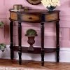 Budget ⭐ Butler Specialty Wood Butler Demilune Console Table - Coffee Hand-painted 🔔