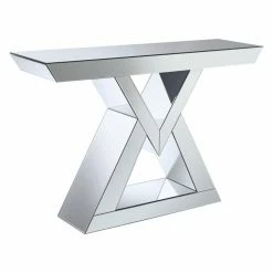Cheapest ⭐ Metal Coaster Furniture Triangle Design Console Table 🎁