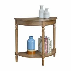 Hot Sale 🎉 Wood Convenience Concepts French County Entryway Table - White 🎁