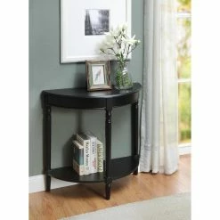 Best reviews of ⌛ Wood Convenience Concepts French County Entryway Table - Black 💯