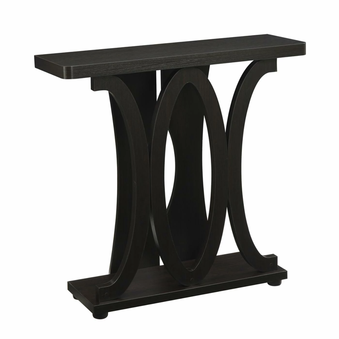 Top 10 โค๏ธ Wood Convenience Concepts Newport Hailey Rectangle Console Table ๐