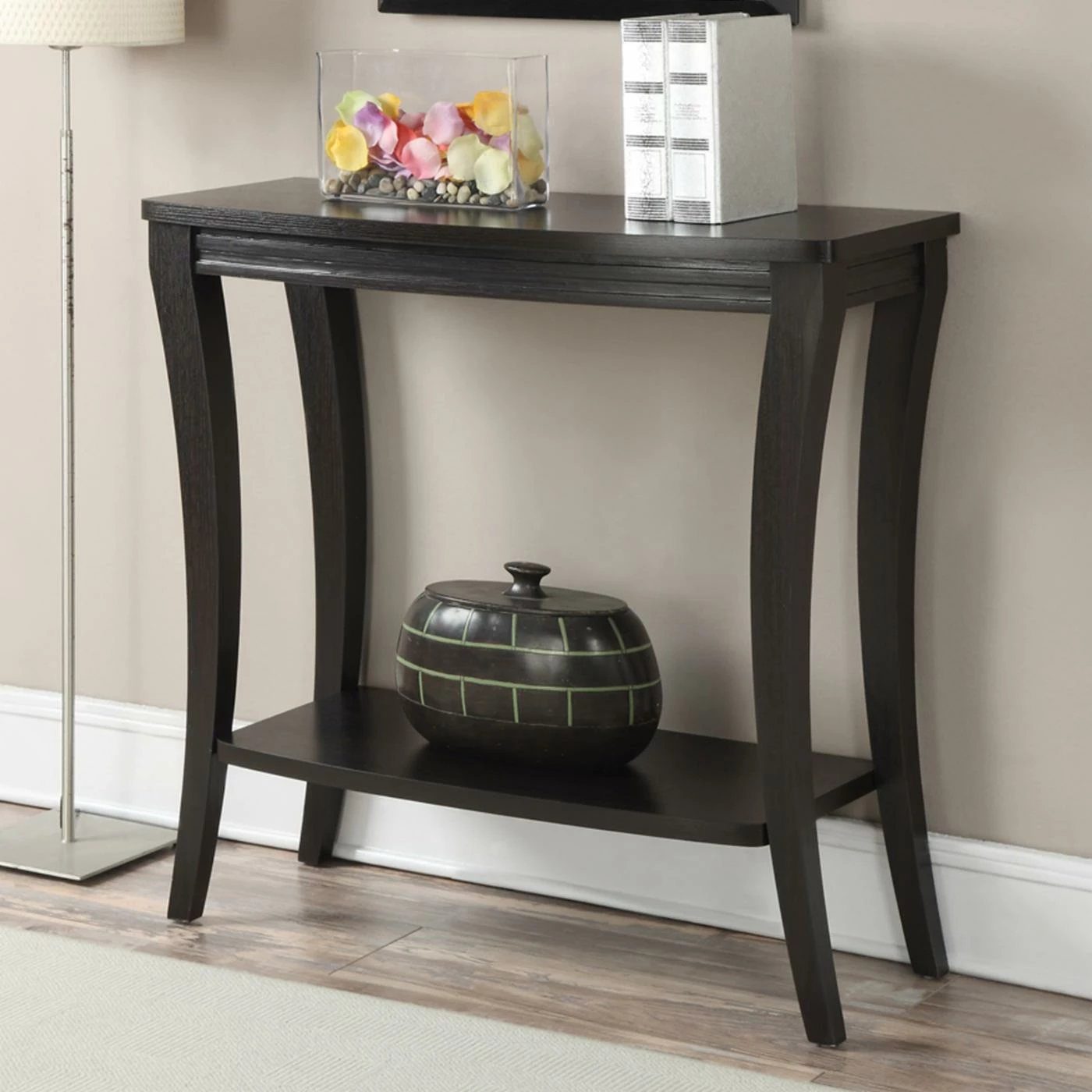Hot Sale 🔥 Wood Convenience Concepts Newport Rectangle Console Table 🎁 1 Hot Sale 🔥 Wood Convenience Concepts Newport Rectangle Console Table 🎁