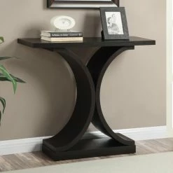 Brand new 🎁 Wood Convenience Concepts Newport Infinity Rectangle Console Table 🥰