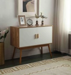 Budget 🤩 Wood Convenience Concepts Oslo Storage Console Table 😍