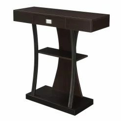 Coupon 😀 Wood Convenience Concepts Newport Harri Console Table 🤩