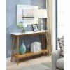 Best Pirce 👍 Wood Convenience Concepts Oslo Console Table 👏