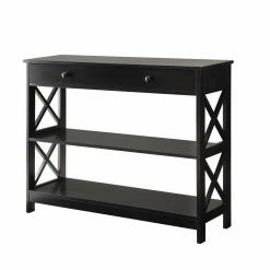 Wholesale 🔥 Wood Convenience Concepts Oxford Console Table With Drawer 😀