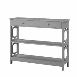 Hot Sale ⭐ Wood Convenience Concepts Omega 1-Drawer Console Table 🤩