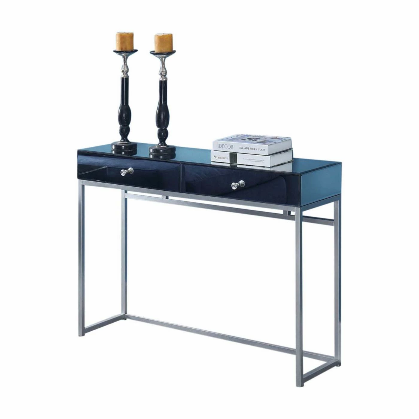 Wholesale π Metal Convenience Concepts Reflections Console Table π